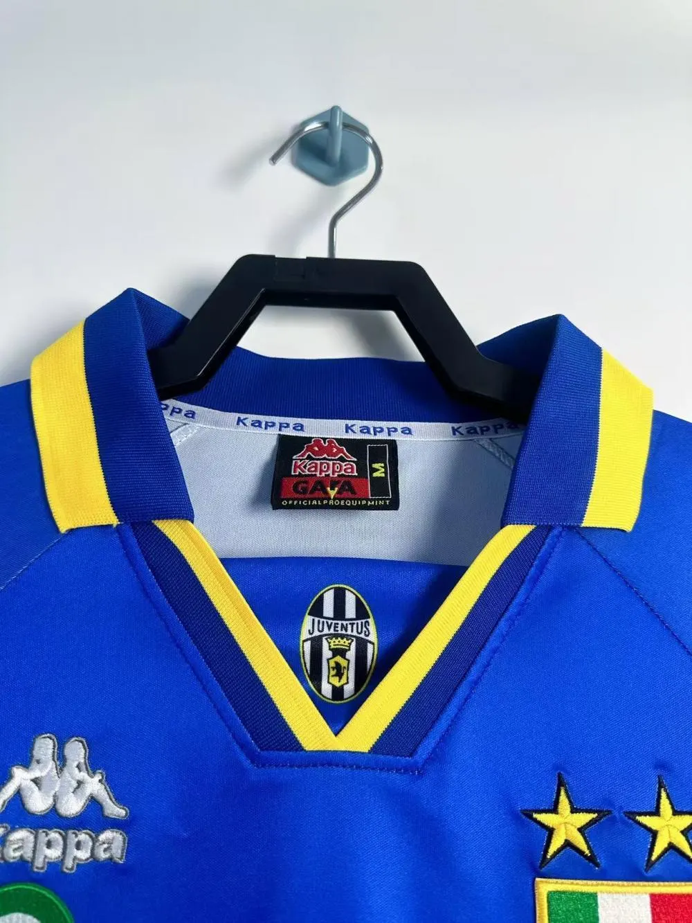 1995/1996 Retro Long Sleeve Juventus Away Soccer Jersey 1:1 Thai Quality - Image 3