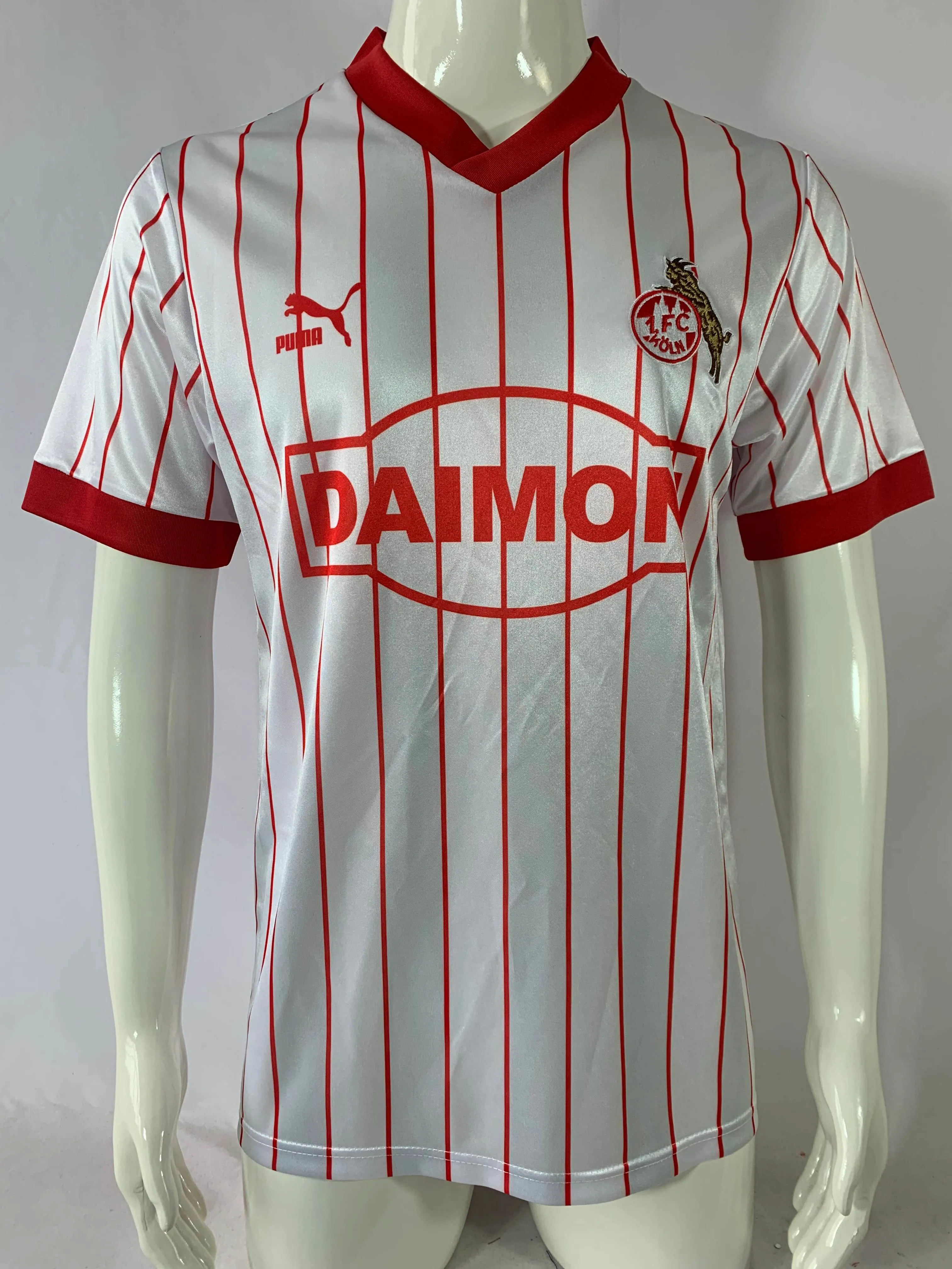 1986/1987 Retro FC Köln Home Football Jersey 1:1 Thai Quality