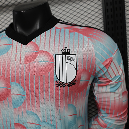 2026 Long Sleeve Player Version Belgium National Team Away Football Shirt 1:1 Thai Quality - Image 5