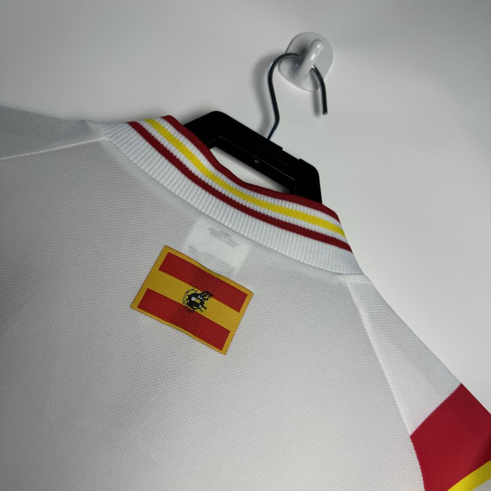 1996 Retro Spain Third Away Soccer Shirt 1:1 Thai Quality - Image 4
