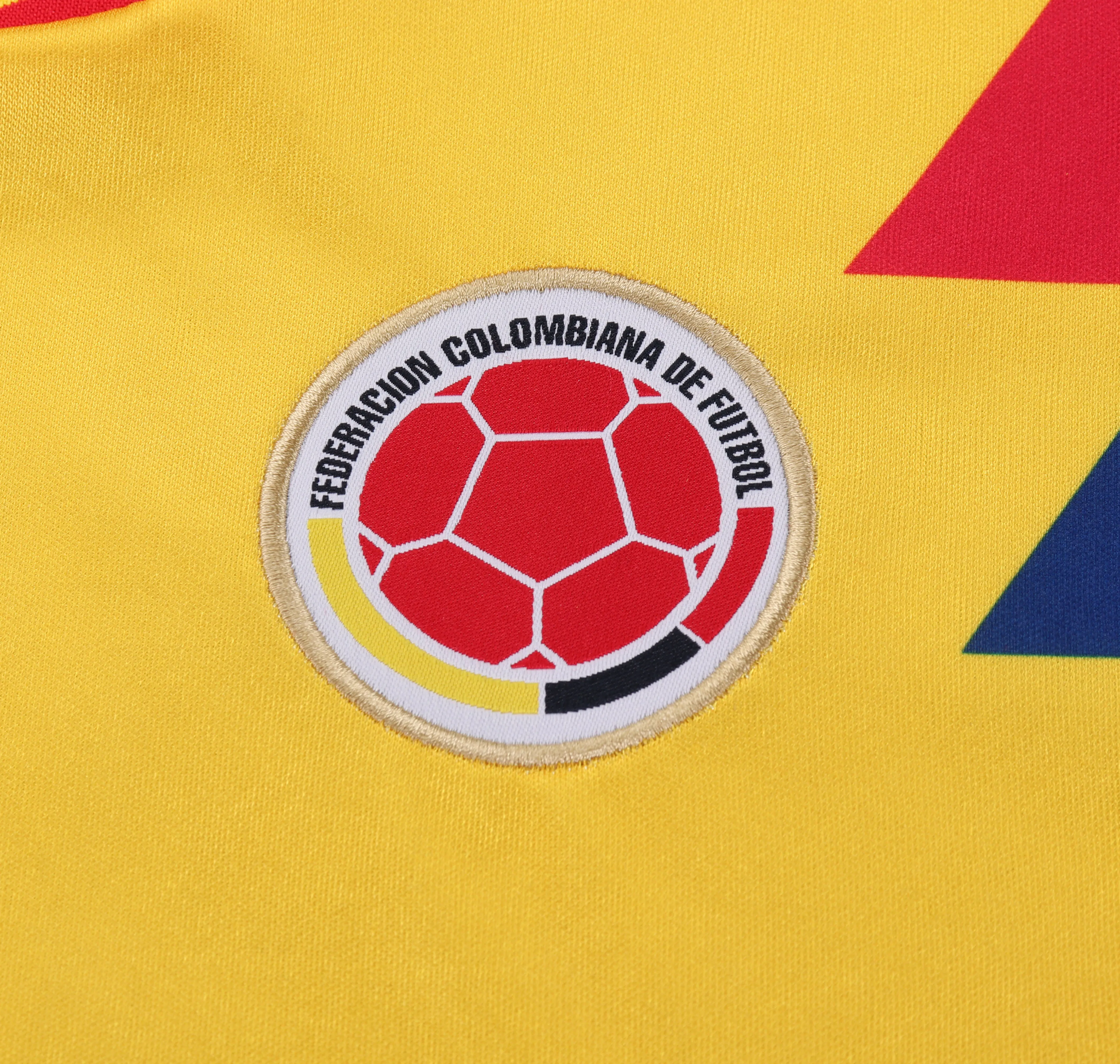 1990 Retro Colombia National Thuis Voetbalshirt 1:1 Thaise kwaliteit Kindermaat - Afbeelding 5
