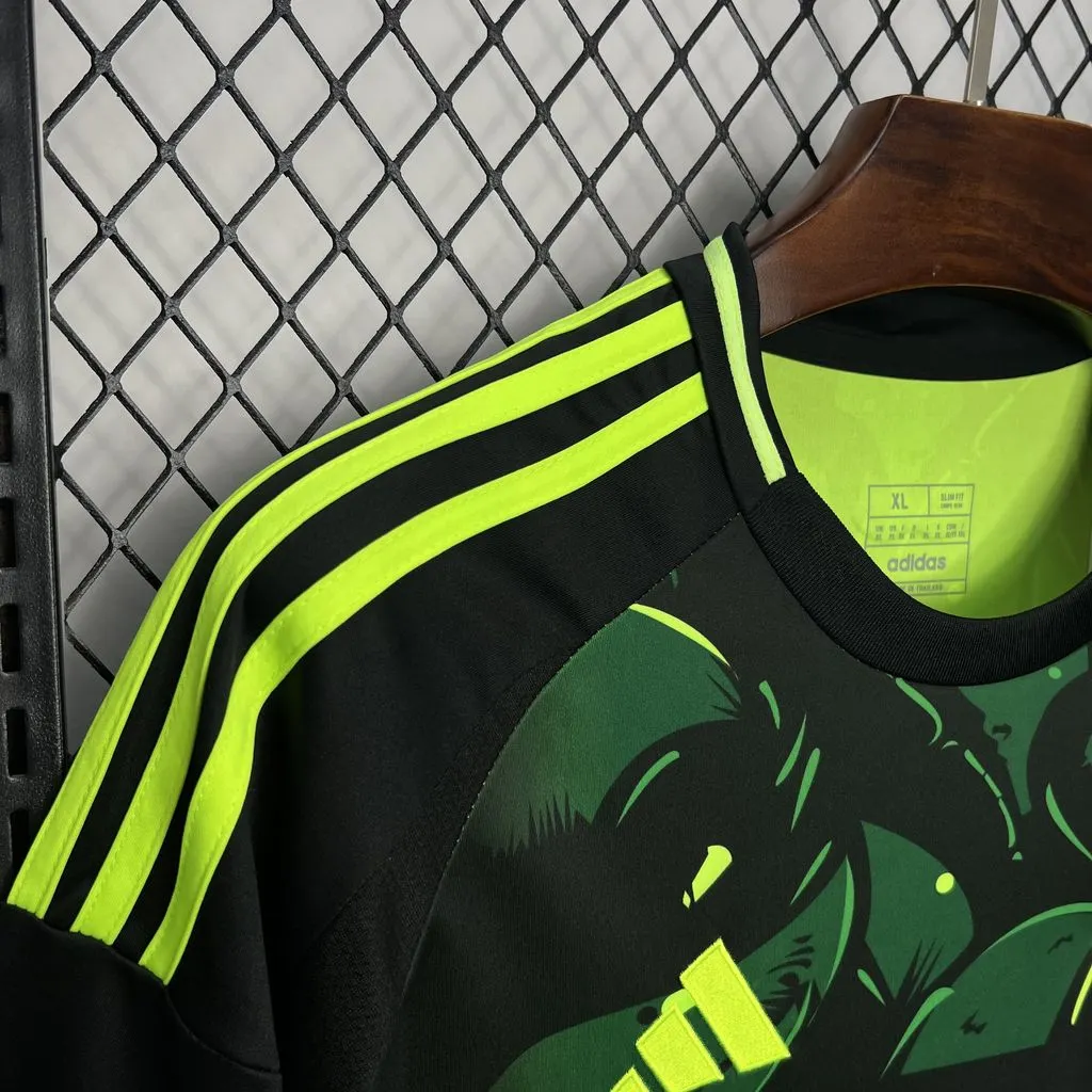 2024/2025 Real Madrid Green And Black Special Edition Jersey 1:1 Thai Quality - Image 4