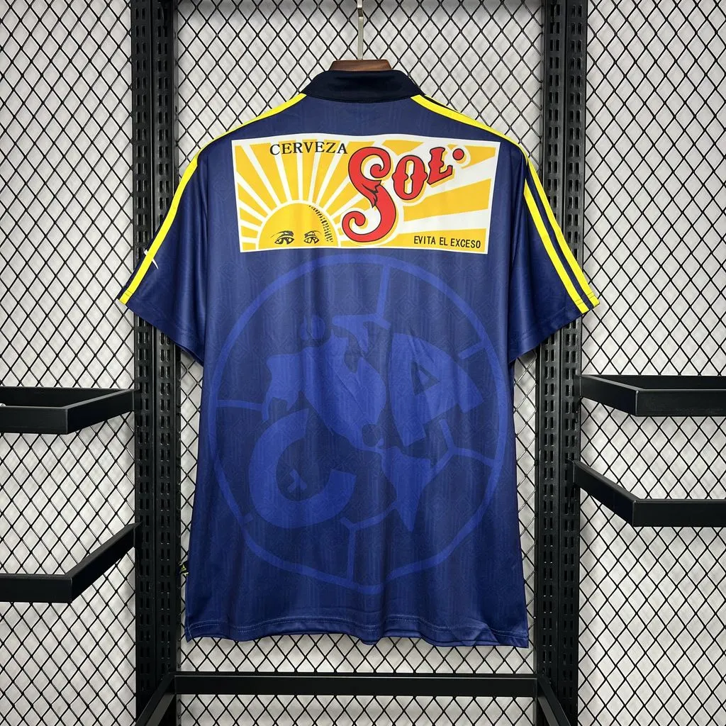 1998/1999 Retro CF América White Corteiz Jersey 1:1 Thai Quality - Image 2