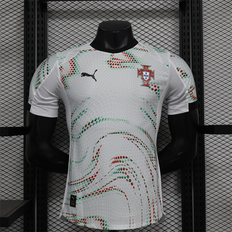 2025/2026 Wersja zawodnicza Portugalia Wyjazdowa Koszulka piłkarska Jakość tajska 1:1