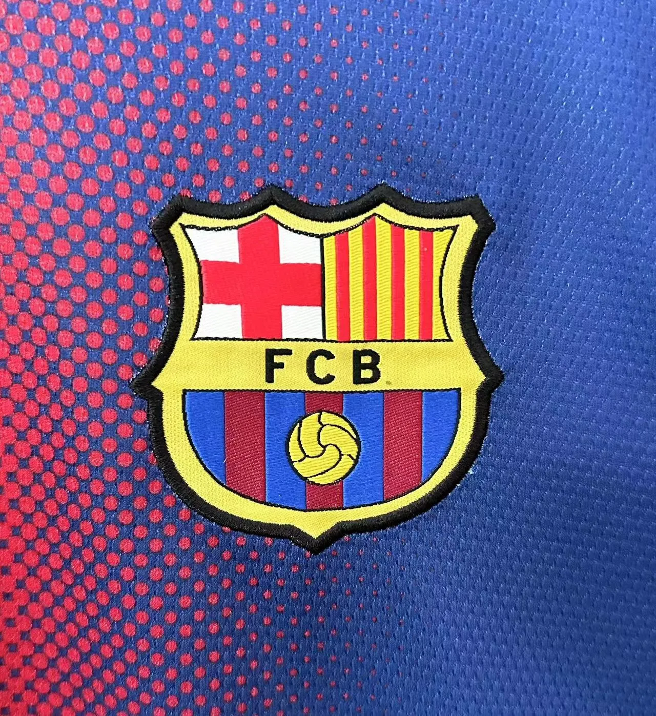 2012/2013 Ретро Длинный рукав Barcelona Домашняя Футбольная футболка Тайское качество 1:1 — изображение 5
