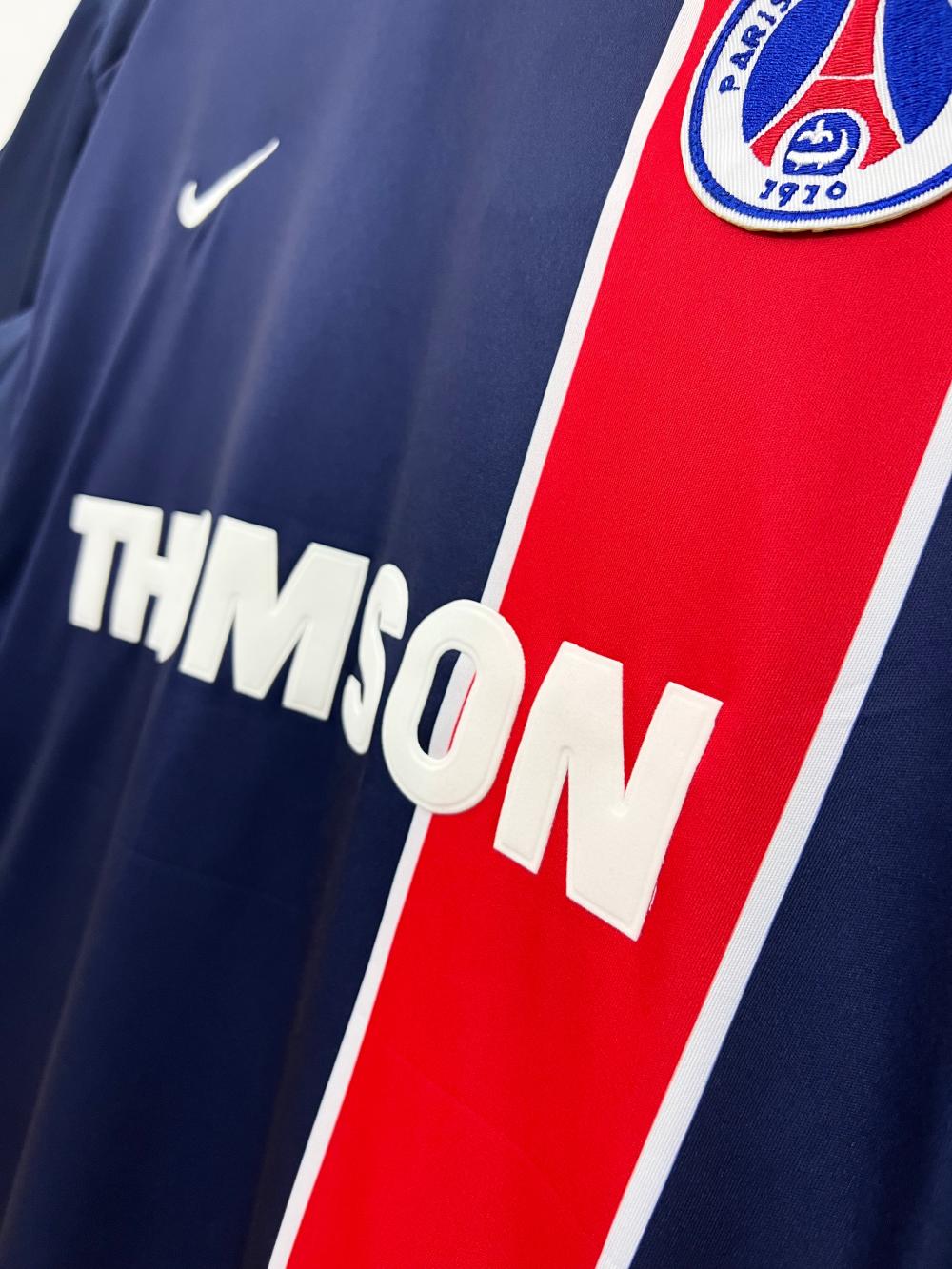 2002/2003 Retro Psg Paris Saint-Germain İç saha Futbol forması 1:1 Tayland kalitesi - Görsel 5