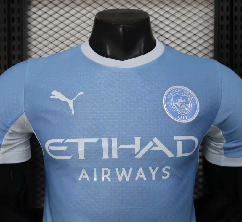 2026/2027 Version joueur Manchester City Domicile Maillot de football Qualité thaï 1:1 – Image 4