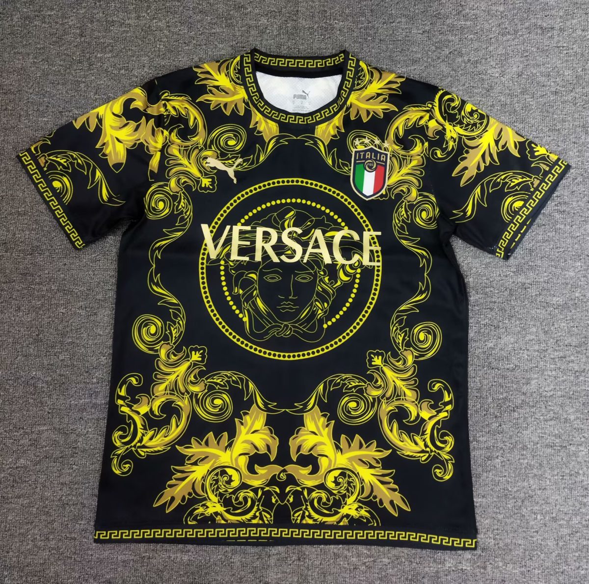 2024/2025 Itália Edição especial Preto e gold Camisa de futebol Qualidade tailandesa 1:1
