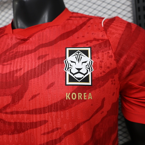 2026 Oyuncu versiyonu Güney Kore İç saha Futbol forması 1:1 Tayland kalitesi - Görsel 6