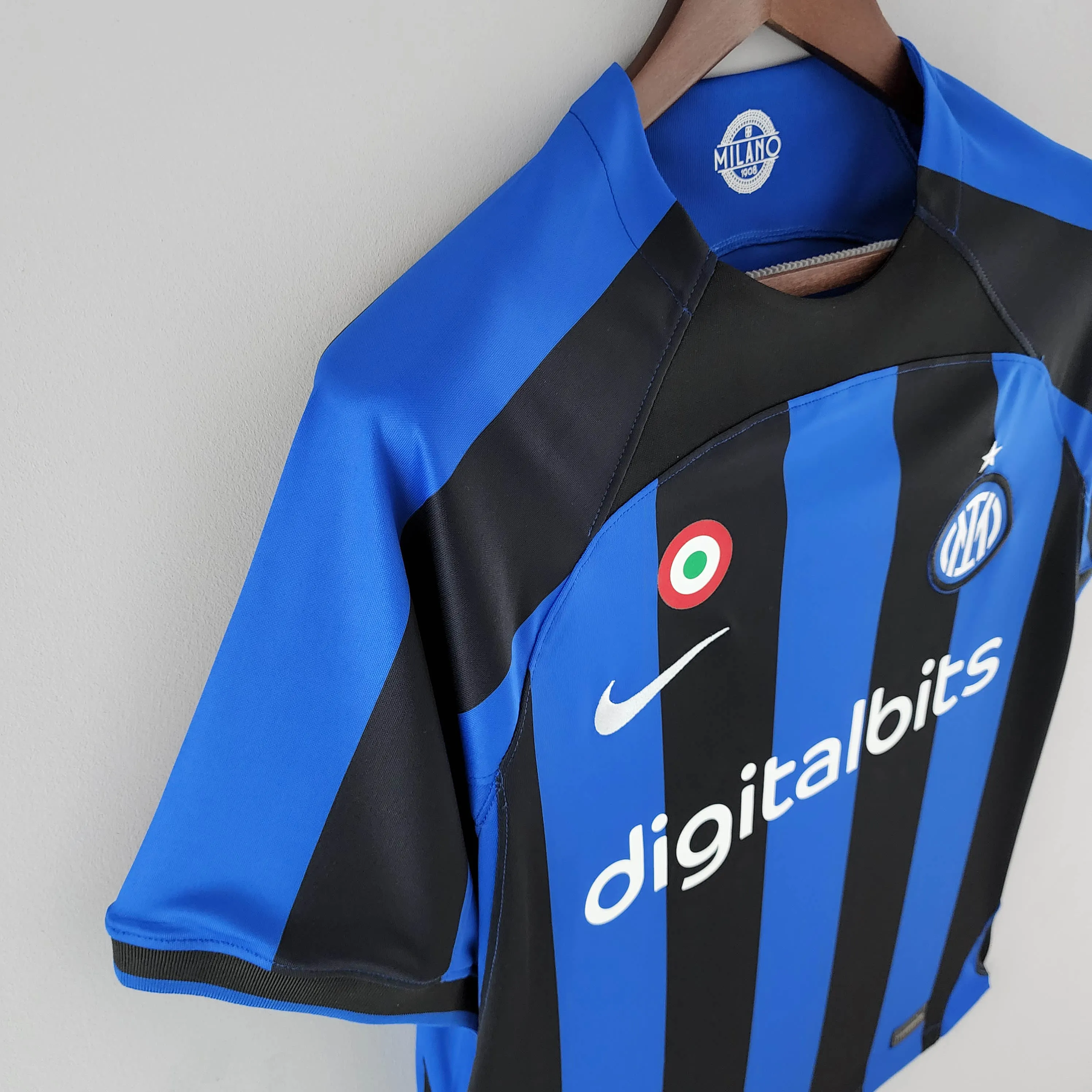 2022/2023 Internazionale Milan İç saha Futbol forması1:1 Tayland kalitesi - Görsel 6