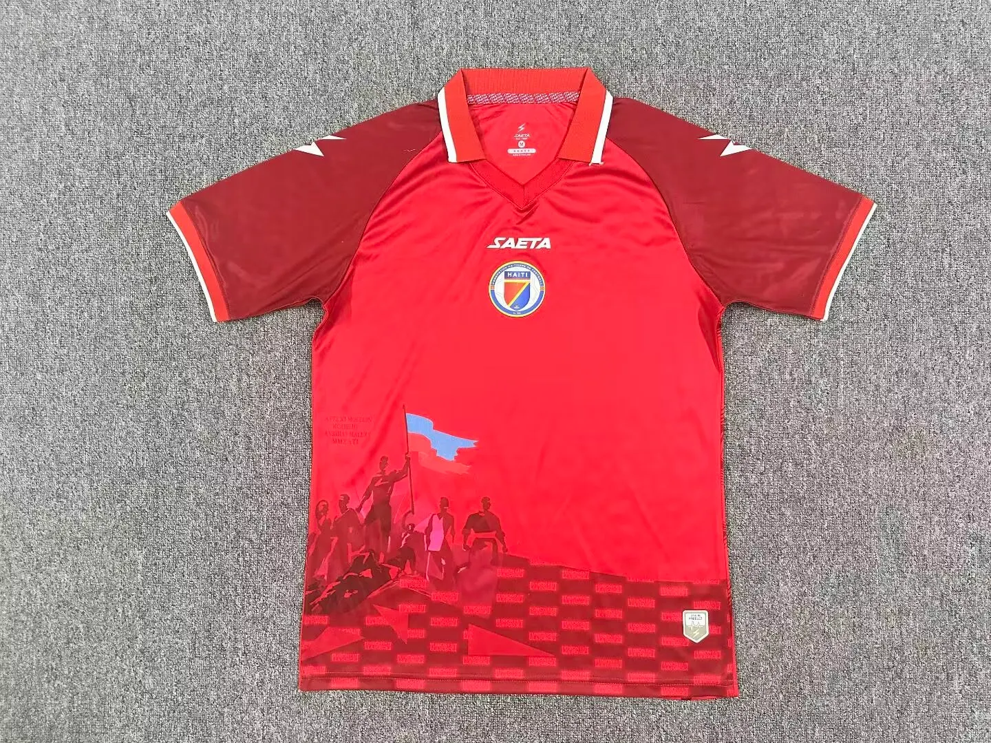 2026 Haïti Nationaal elftal Derde Uit Voetbalshirt 1:1 Thaise kwaliteit