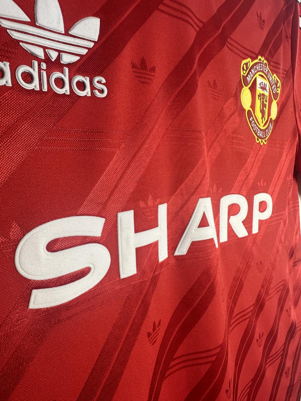 1986/1988 Rétro Manchester United Domicile Maillot de football Qualité thaï 1:1 – Image 6