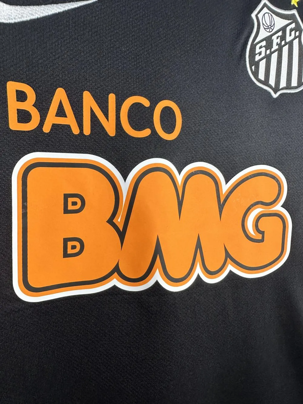 2012/2013 Retrô Manga longa Santos Fora Camisa de futebol Qualidade tailandesa 1:1 - Image 5