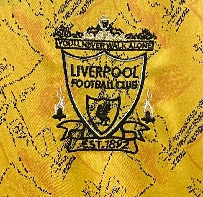 1994/1996 Retro Liverpool FC Tercera Visitante Camiseta de fútbol Calidad tailandesa 1:1 - Imagen 7