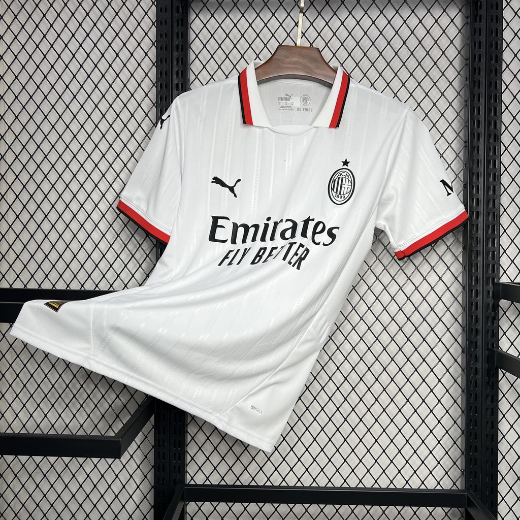 2024/2025 AC Milan Uit Voetbalshirt 1:1 Thaise kwaliteit - Afbeelding 4