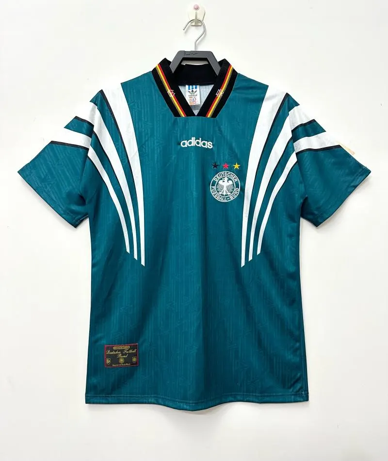 1996 Retro Soccer Jersey Germany Away