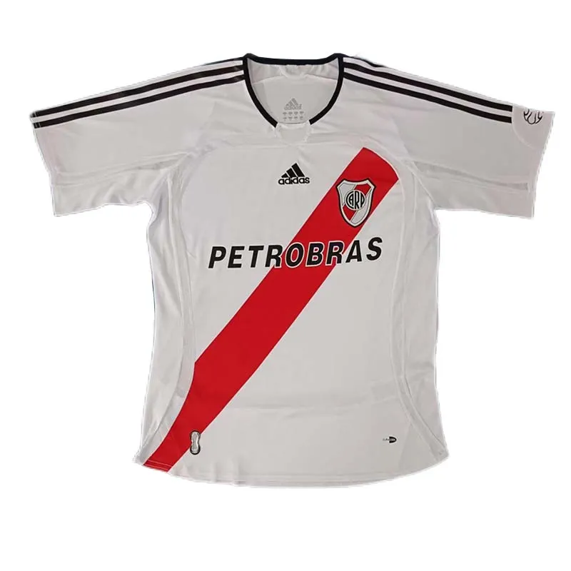 2006-2007 Retro River Plate Local Camiseta de fútbol Calidad tailandesa 1:1