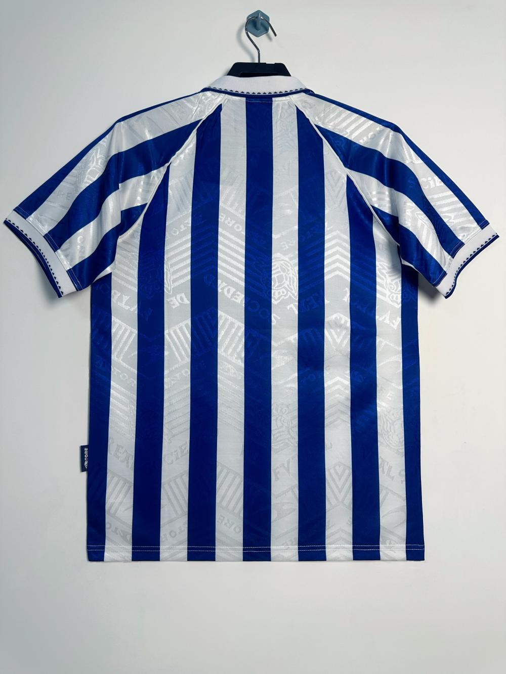 1994-1995 Retro Real Sociedad İç saha Futbol forması 1:1 Tayland kalitesi - Görsel 3
