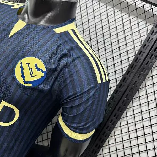 2026/2027 Versión jugador Al-Nassr Visitante(Ad-supported Versión)Camiseta de fútbol Calidad tailandesa 1:1 - Imagen 9
