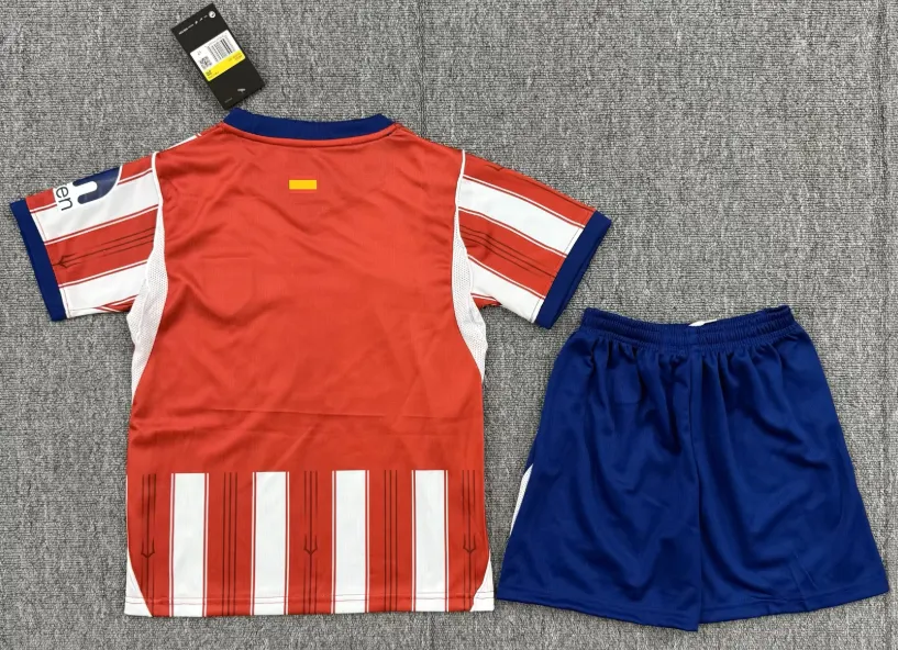 2026/2027 Atletico Madrid Domicile Maillot de football Qualité thaï 1:1 Taille enfant – Image 2