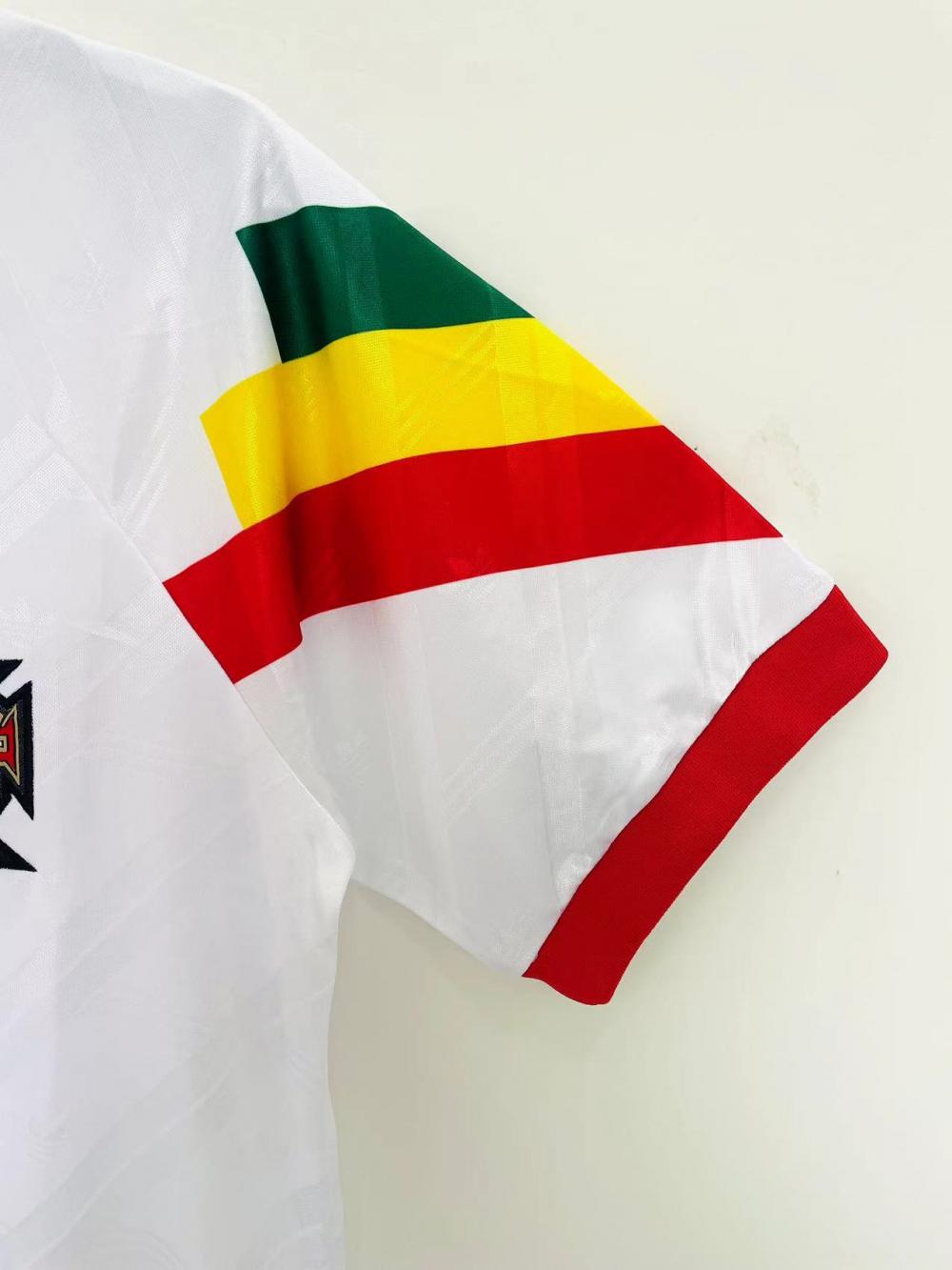 1992-1994 Retro Portugal Visitante Camiseta de fútbol Calidad tailandesa 1:1 - Imagen 5