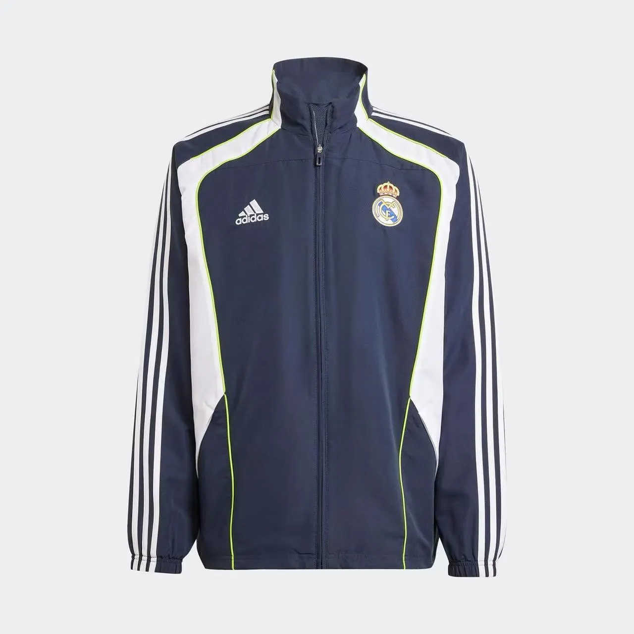 2025 Real Madrid Windbreaker Navy blue Soccer Jersey 1:1 Thai Quality