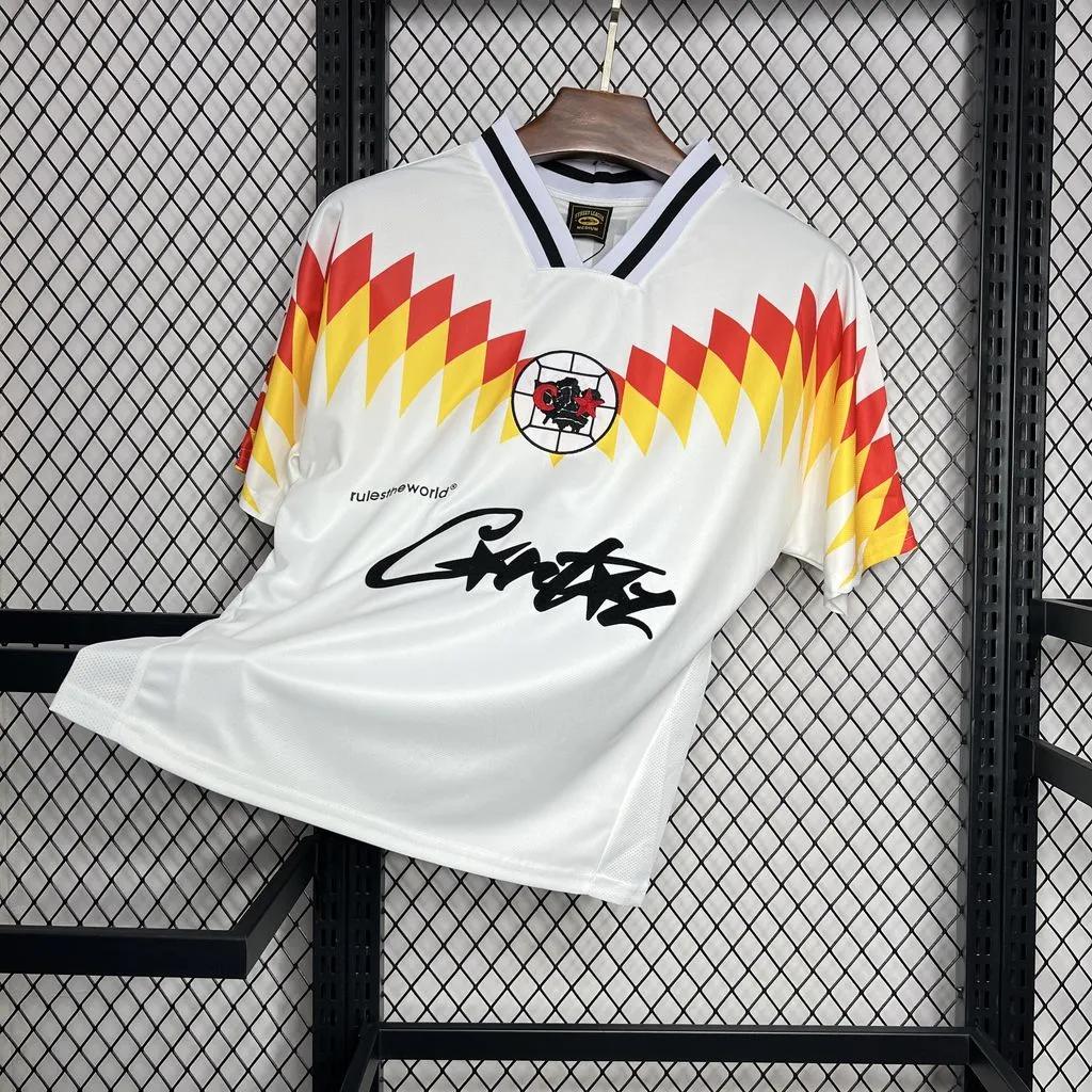 1995 Retro CF América Weiß Corteiz Trikot 1:1 Thai-Qualität – Bild 3