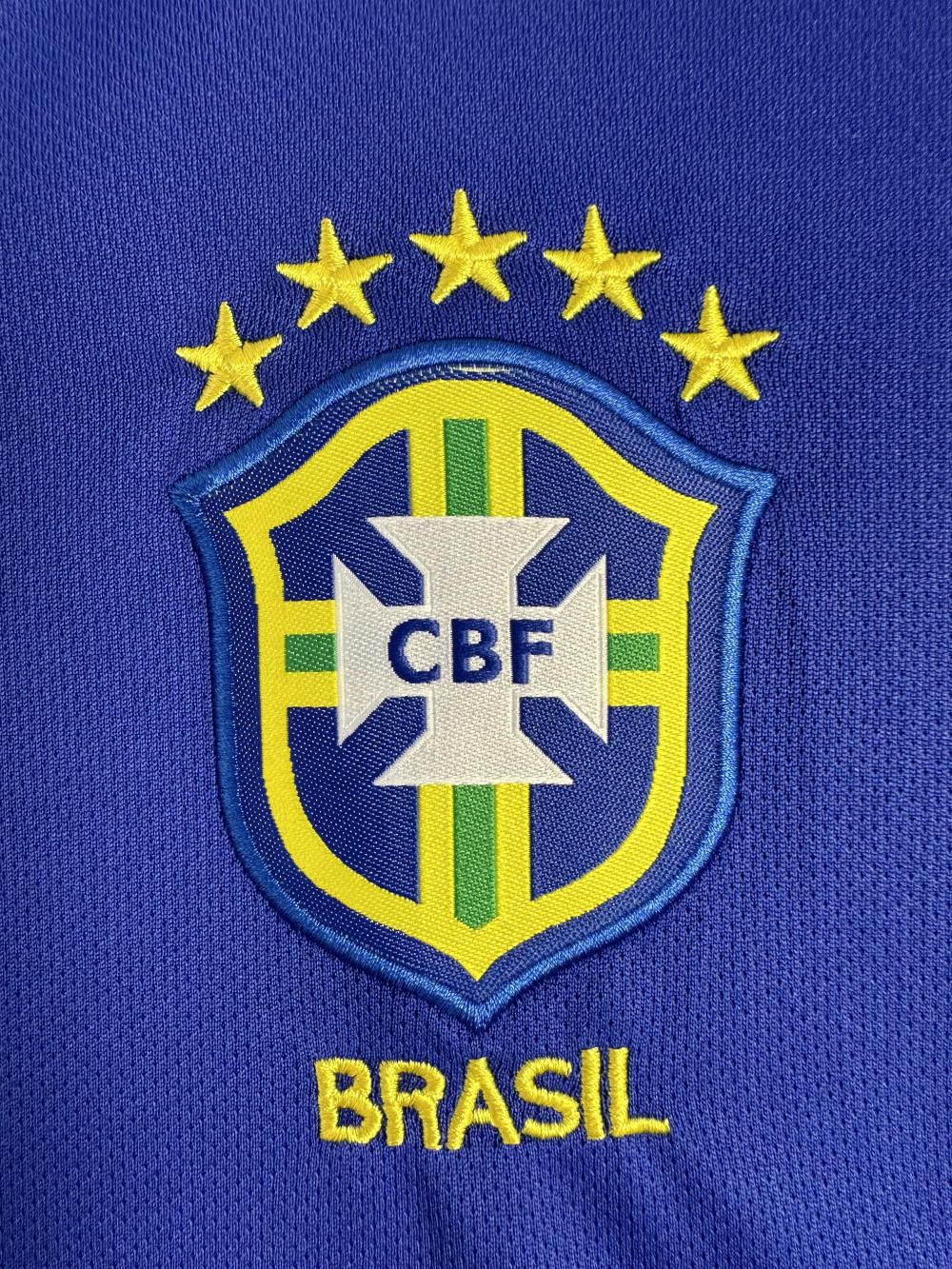2004 Retro Brazil Away Soccer Jersey 1:1 Thai Quality - Image 5