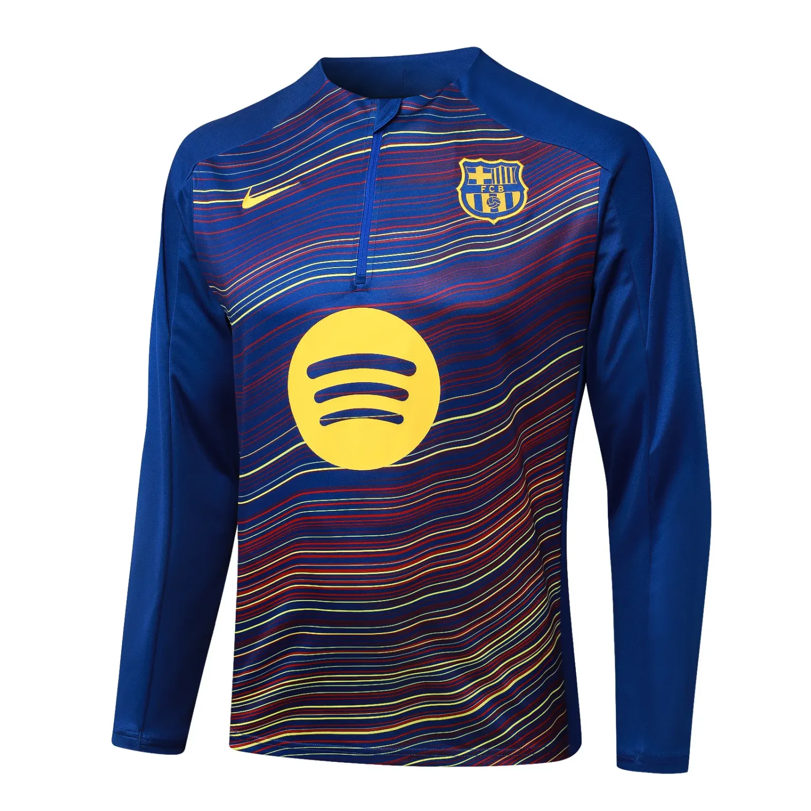 2025/2026 Barcelona Twill inkjet Chándal media cremallera Camiseta Calidad tailandesa 1:1 Conjunto - Imagen 4