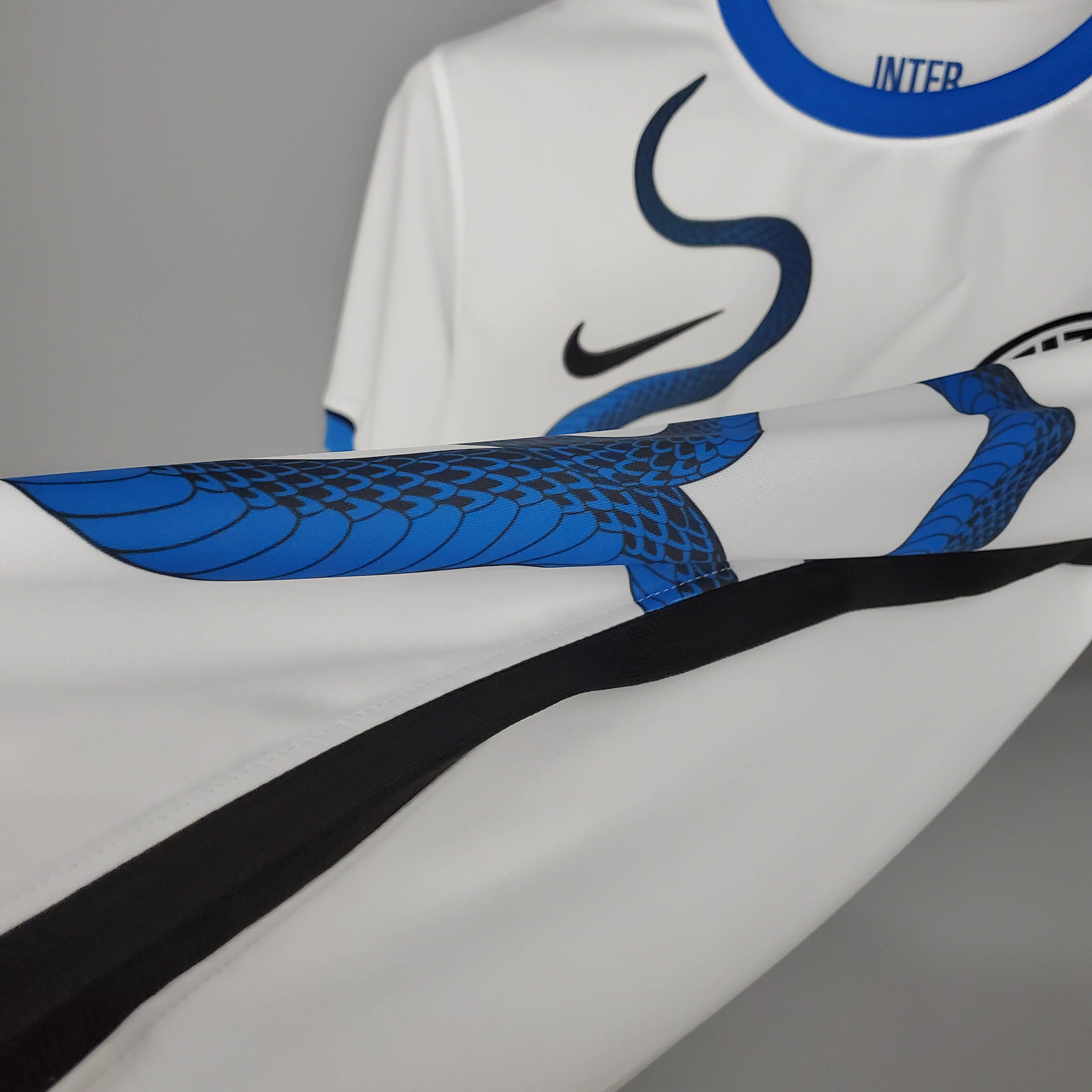 Internazionale Milan Maillot de football Blanc 2021/2022 1:1 Qualité thaï Extérieur – Image 8
