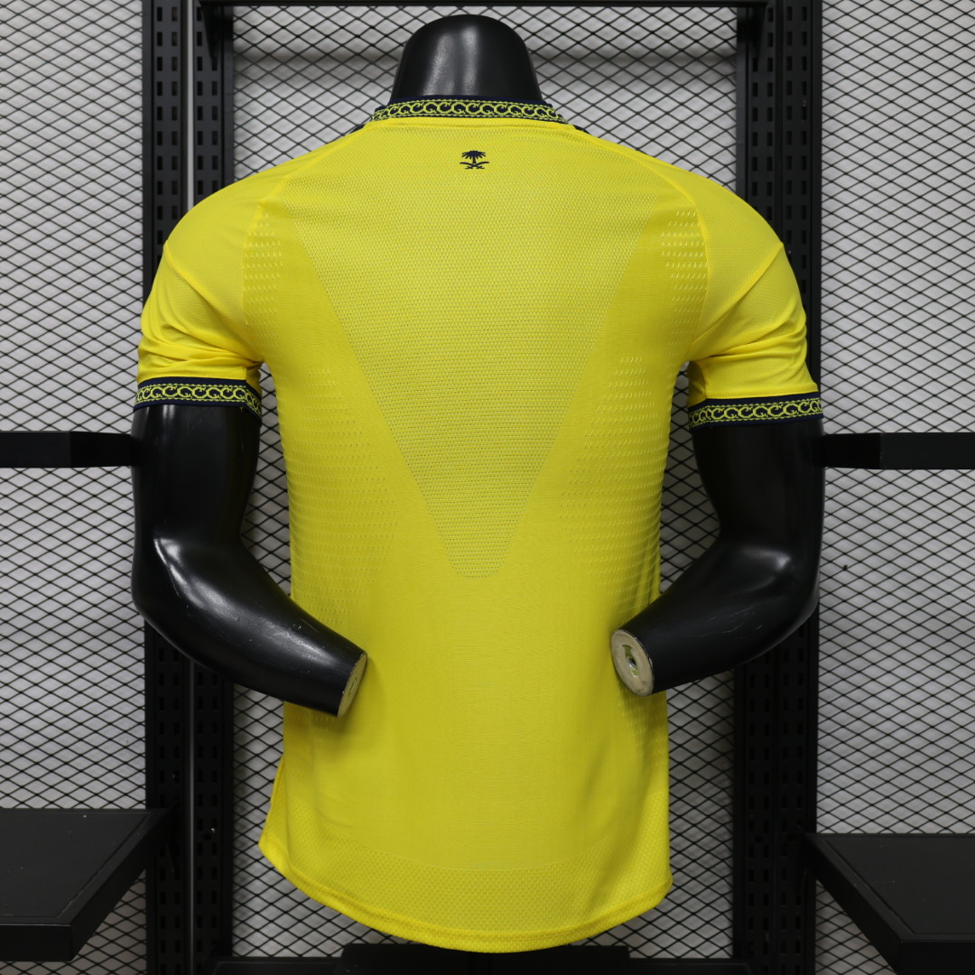 2026/2027 Spelersversie Al-Nassr Thuis Voetbalshirt 1:1 Thaise kwaliteit - Afbeelding 2