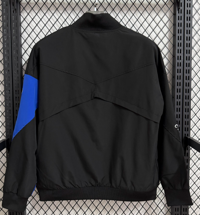 2025/2026 Chelsea Windjack Blauw en Zwart Voetbalshirt 1:1 Thaise kwaliteit - Afbeelding 2