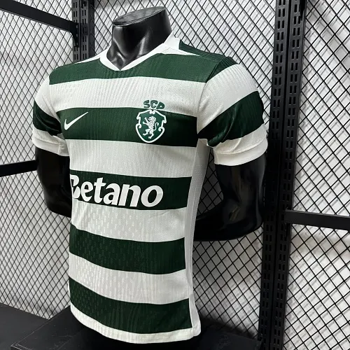 2026/2027 Versão jogador Sporting Lisbon Casa Camisa de futebol Qualidade tailandesa 1:1 - Image 4