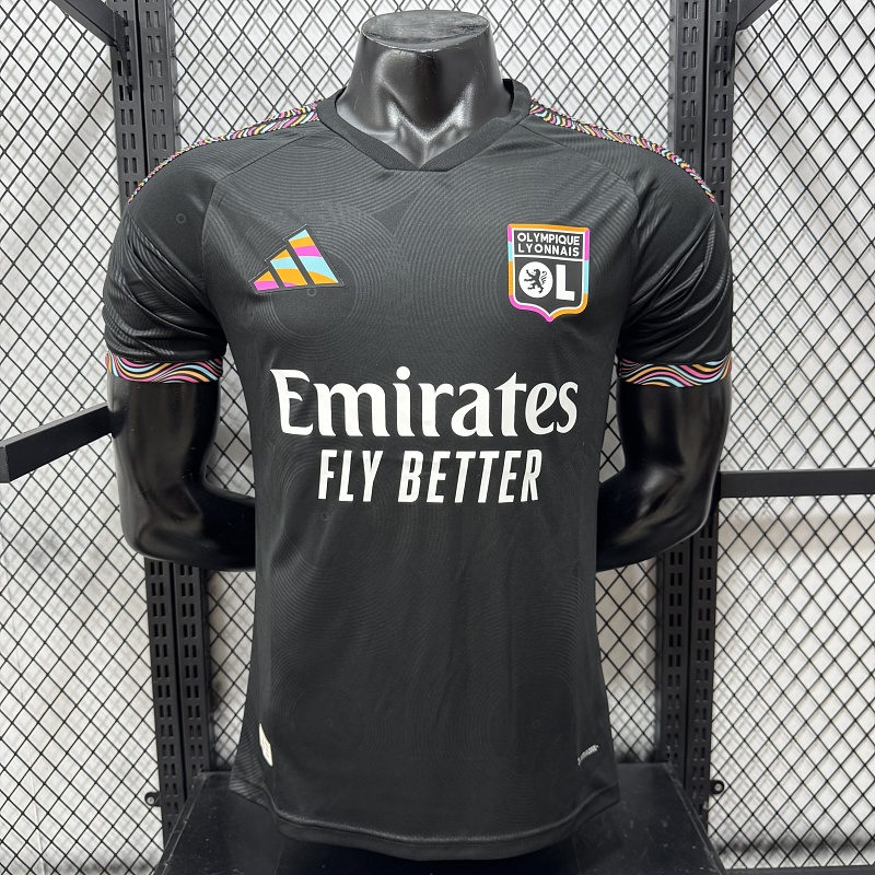 2026/2027 Spelersversie Lyon Derde Uit Voetbalshirt 1:1 Thaise kwaliteit