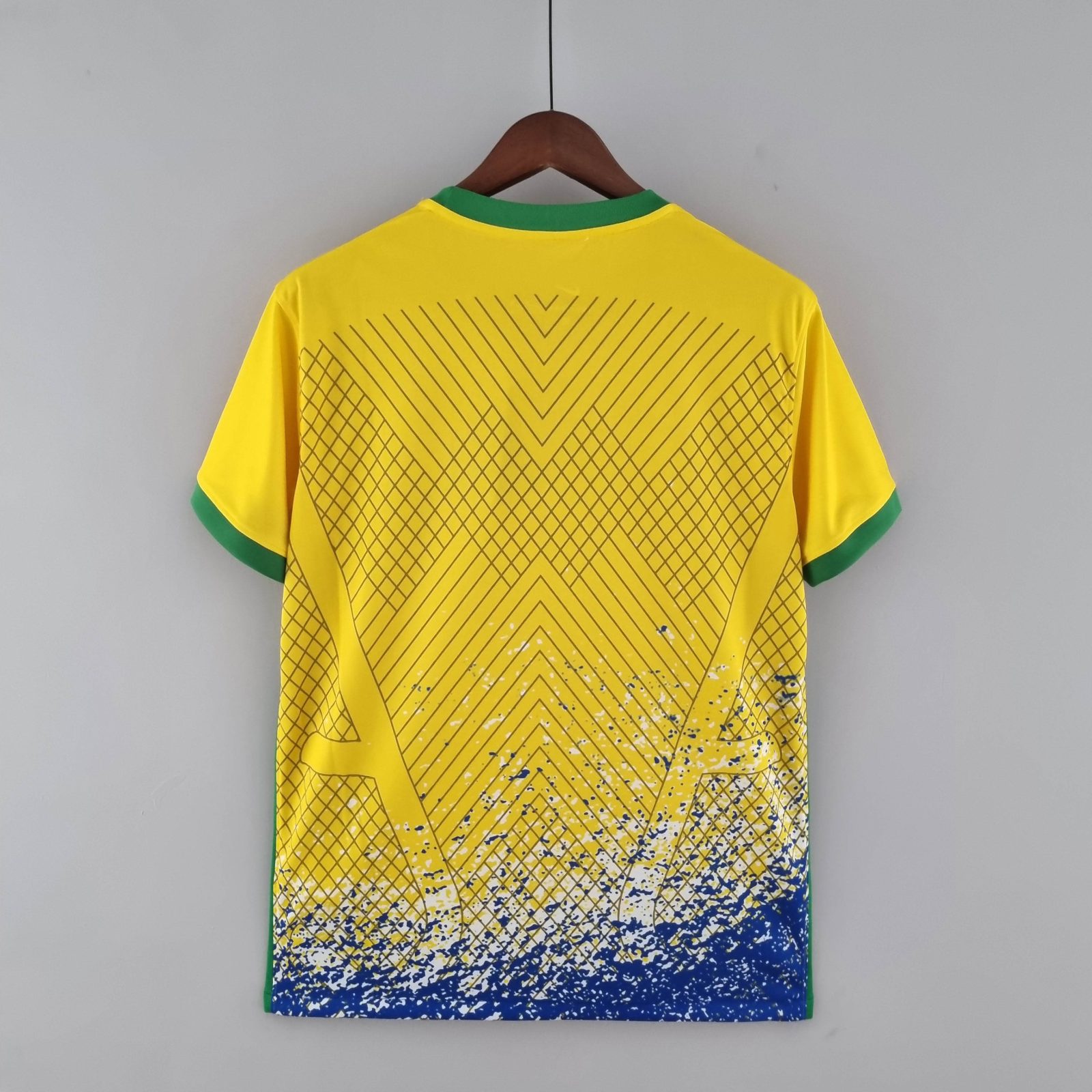 2022 Brazilië Speciale editie Shirt Geel - Afbeelding 3