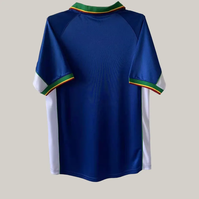 1998 Retro Portugal Uit Voetbalshirt 1:1 Thaise kwaliteit - Afbeelding 2