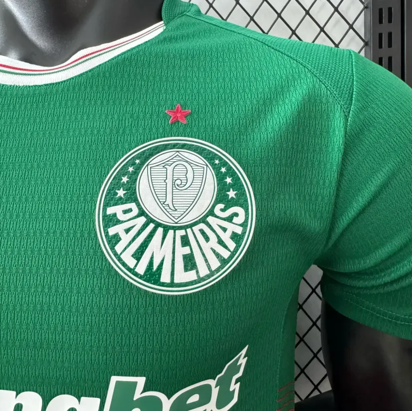 2026/2027 Versão jogador Palmeiras Casa Camisa de futebol Qualidade tailandesa 1:1 - Image 7