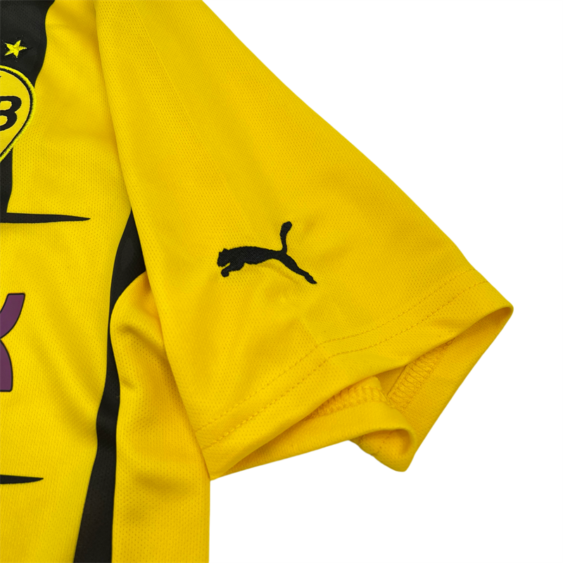 2012/2013 Retro Dortmund Home Football Shirt - Image 7