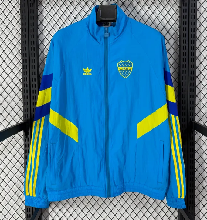 2025/2026 Boca Juniors Rüzgarlık Mavi Forma 1:1 Tayland kalitesi