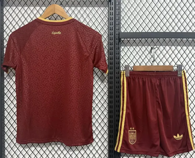 2026 Spagna Terza Trasferta Maglia da calcio Qualità thai 1:1 Taglia bambino - immagine 3