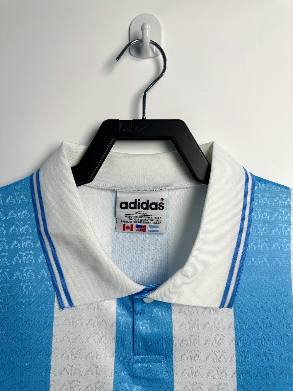 1994 Retro Argentinië Nationaal elftal Thuis Shirt 1:1 Thaise kwaliteit - Afbeelding 3