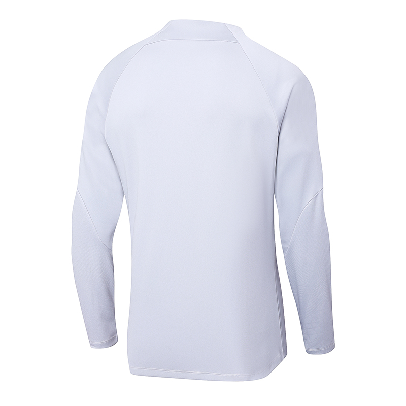 2023-2024 Psg Paris Saint-Germain Tuta mezza zip Light Grigio Set - immagine 4