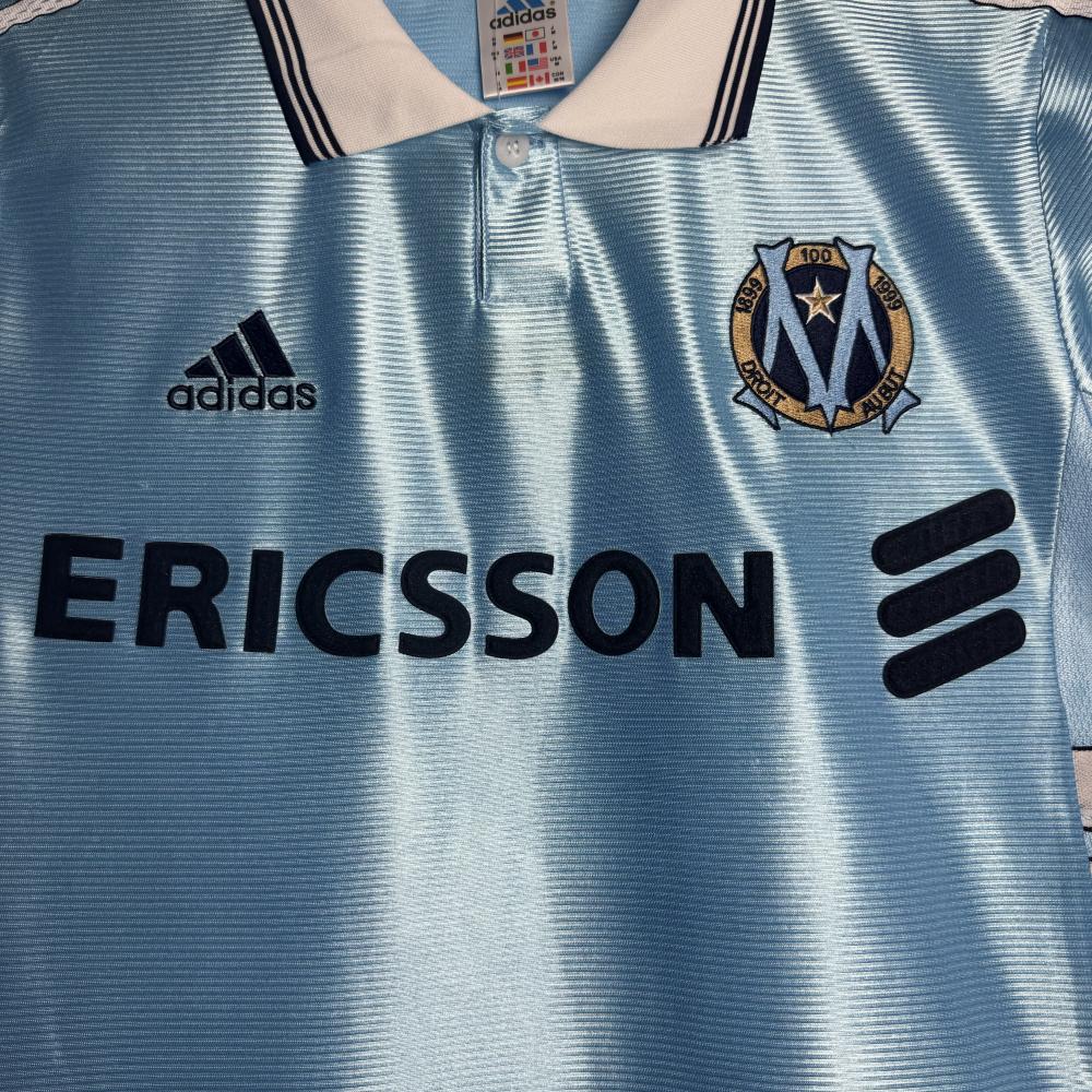 1998-1999 Retro Olympique de Marseille Away Football Jersey 1:1 Thai Quality - Image 4