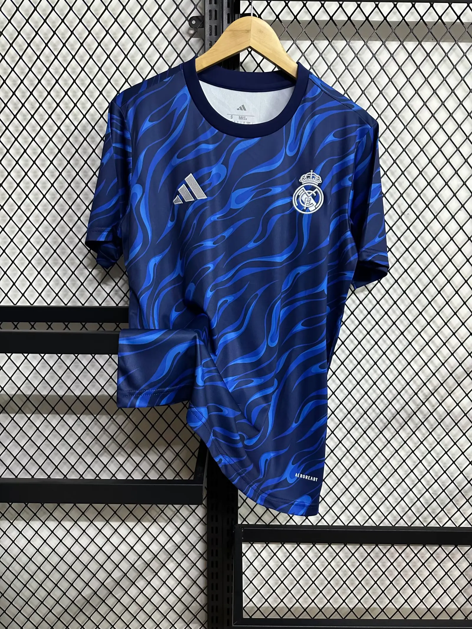 2025/2026 Real Madrid Тренировка Одежда Синий Футбольная футболка Тайское качество 1:1 — изображение 3