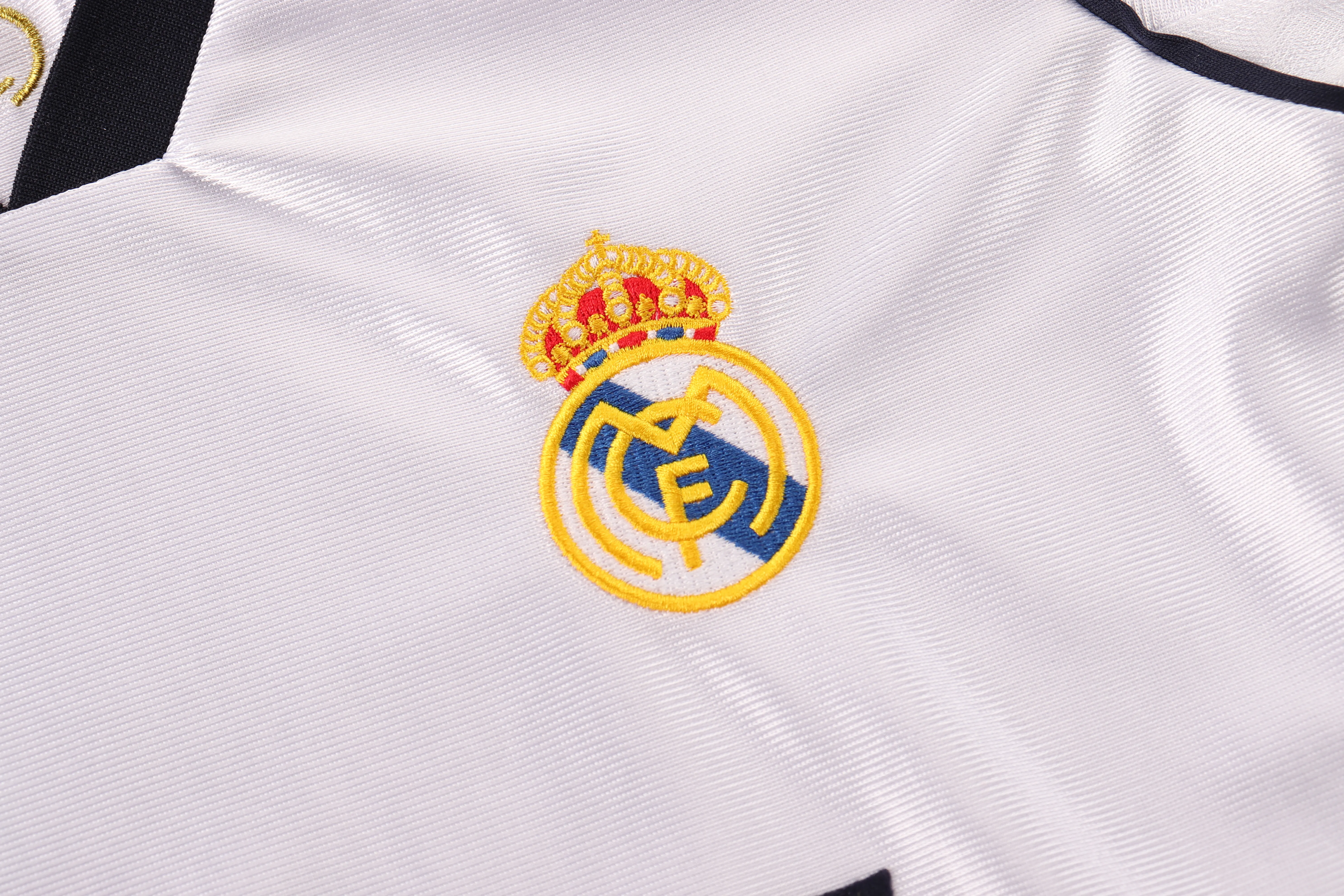 1998-2000 Retro Real Madrid Heim Fußballtrikot 1:1 Thai-Qualität Kindergröße – Bild 7