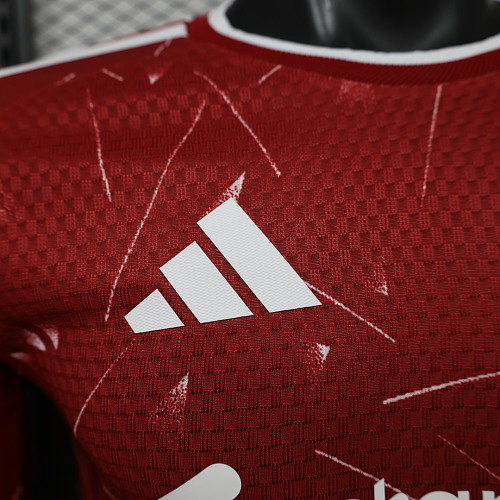 2026/2027 Manga larga Versión jugador Liverpool Local Camiseta de fútbol Calidad tailandesa 1:1 - Imagen 5