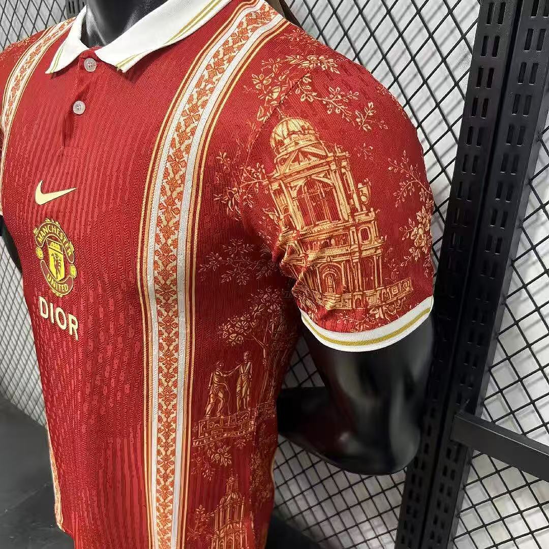 2026/2027 Versão jogador Manchester United Edição especial 08 Camisa de futebol Qualidade tailandesa 1:1 - Image 5