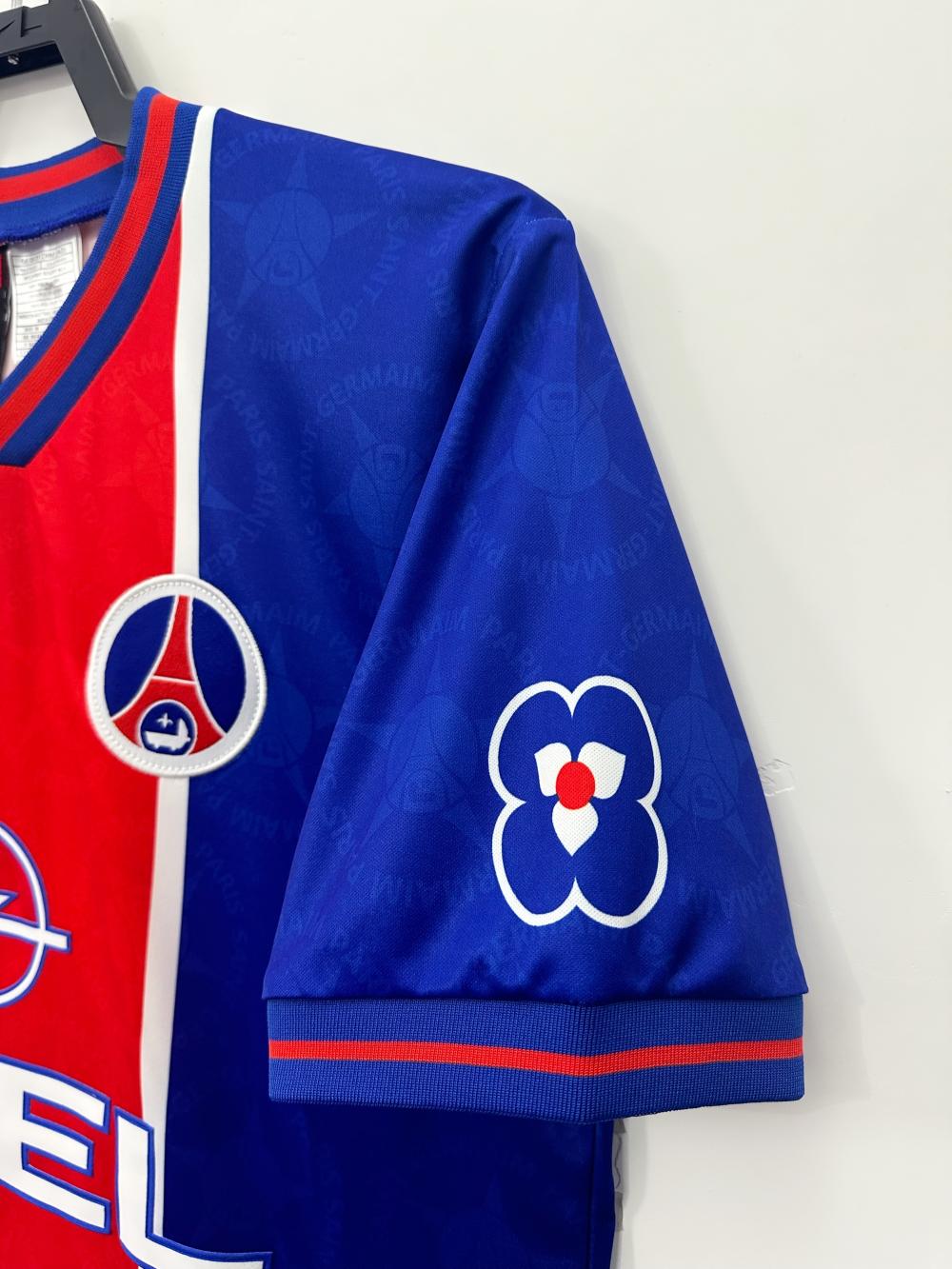 1995/1996 Ретро Psg Paris Saint-Germain Домашняя Футбольная футболка Тайское качество 1:1 — изображение 7