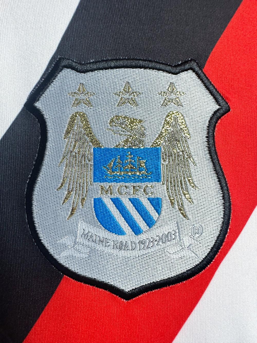 2002-2003 Retro Manchester City Wyjazdowa Koszulka piłkarska Jakość tajska 1:1 - obrazek 6