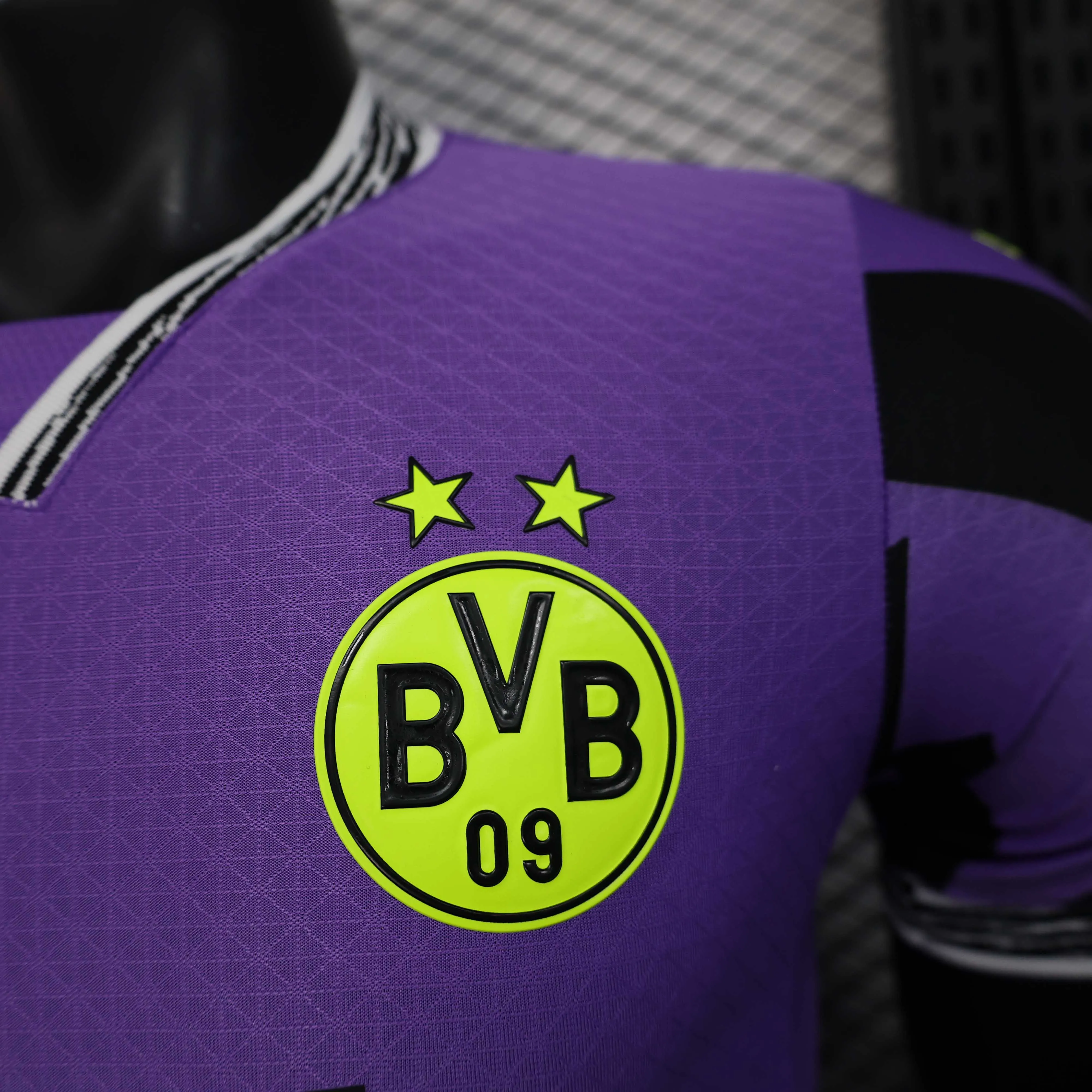 2025/2026 Versione giocatore Dortmund Portiere Viola Maglia da calcio Qualità thai 1:1 - immagine 5